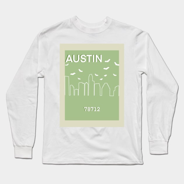 Austin City Long Sleeve T-Shirt by gremoline